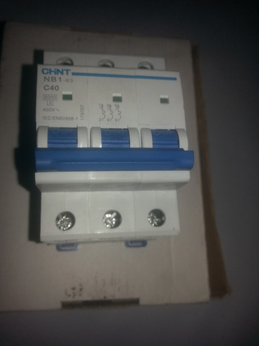 Breakers Termomagneticos Chint 3x40 /chint