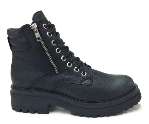  Borcego Cuero Sherak® Bota Con Cordones Última Moda L 1