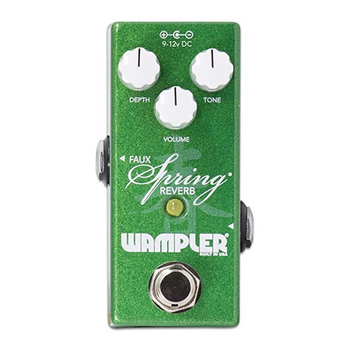 Wampler Guitarra Efectos Delay Pedal (mini Falsa Muelle Rev)