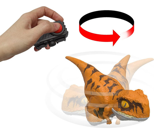 Dinosaurio Jurassic World Click Tracker Atrociraptor Tiger