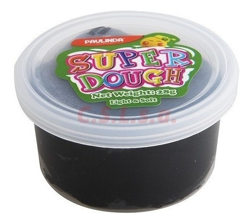 Masa Super Dough Pote 28grs Negra Latina 2673