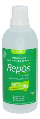 Amaciante De Cuticulas Calosidade Mãos E Pés 150ml Repos