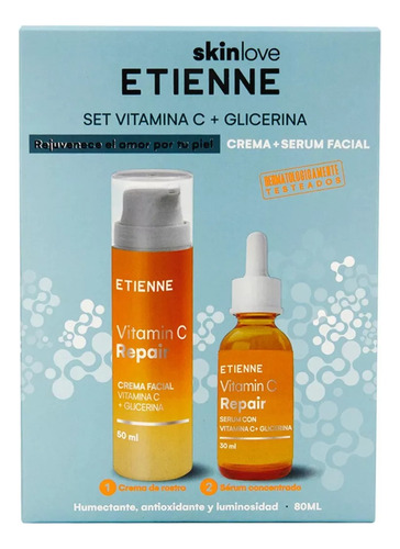 Set De Vitamina C (serum+crema Facial).etienne