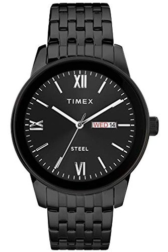 Reloj Timex De Hombre Analógico De 41 Mm Con Pulsera De Acer