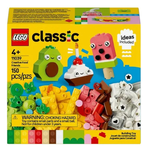 Set De Construcción Lego Classic Amigos Nutritivos Creativos