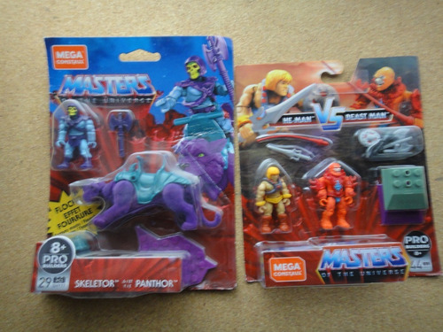 Masters Of The Universe Mega Construx He-man Vs Skeletor (Usado)