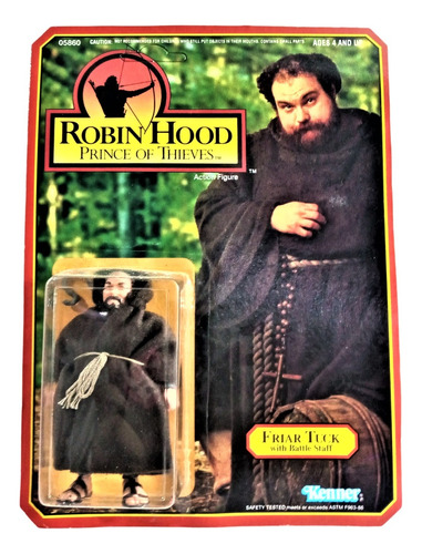 Vintage Robin Hood Figura Friar Tuck