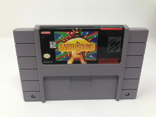 Earthbound Super Nintendo Snes Original Americano Relabel