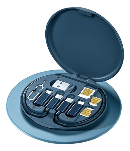 Adaptador Celular 60w Carga Rápida Usb C, Micro, Lighting