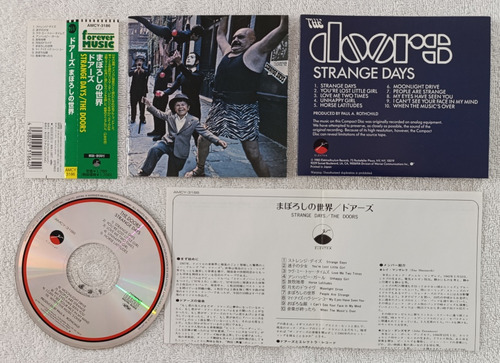 The Doors Strange Days Japan Edition Promo