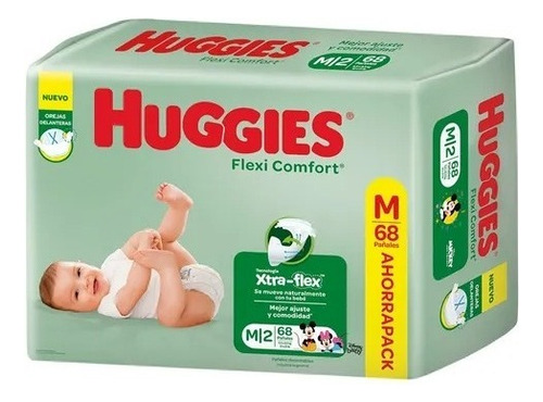 Pañales Huggies Flexi Comfort  M