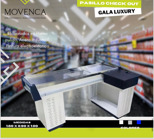 Pasillos De Supermercado, Muebles De Caja (somos Fabrica) 