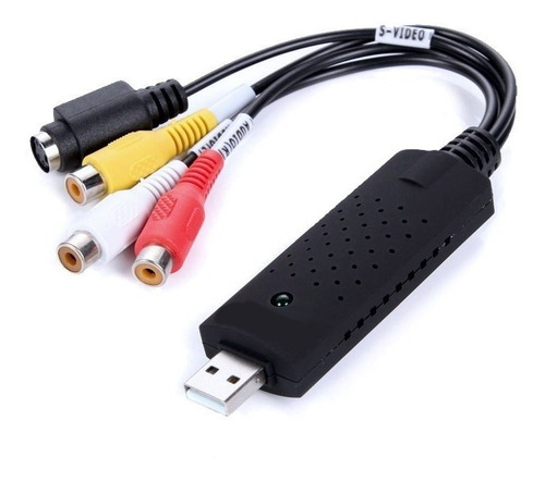 Imagen 1 de 7 de Capturadora De Video/audio Usb Easycap, Conexión S-video/rca