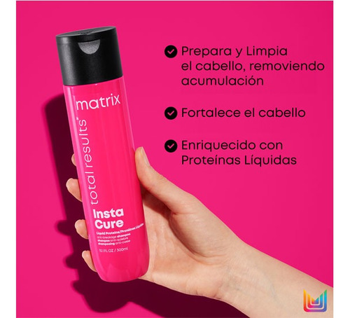 Set Shampoo Instacure 300ml + Spray Instacure 200ml Matrix