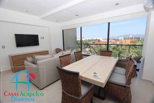 Cad Altamar Victory 403. Terraza Grande Con Vista A Los Jardines Y Albercas