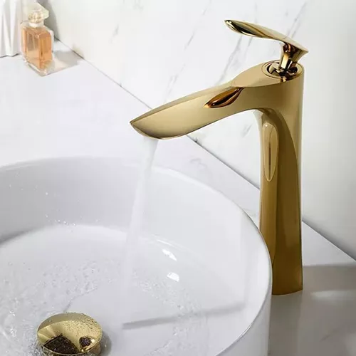 grifo de baño dorado grifos para bano griferia gold color lavabo lavamanos  Nuevo