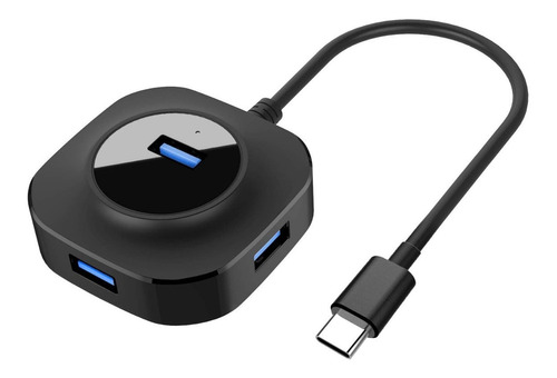 Hub Usb-c - Vogek - 4 Port Usb 3.0 - Pc/mac - Entrada Fuente