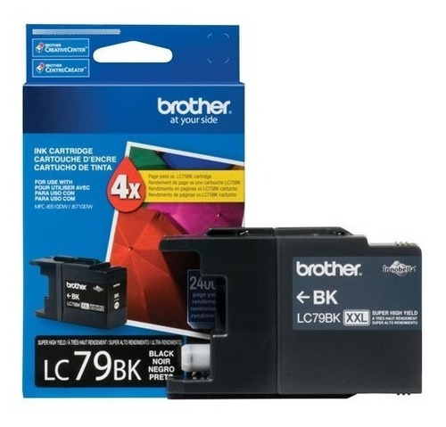 Cartucho Negro Brother Lc79bk 2400 Pag