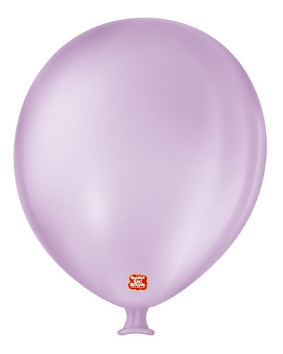 Bexigão Balão Gigante Lilás Baby 25 Polegadas 64cm São Roque