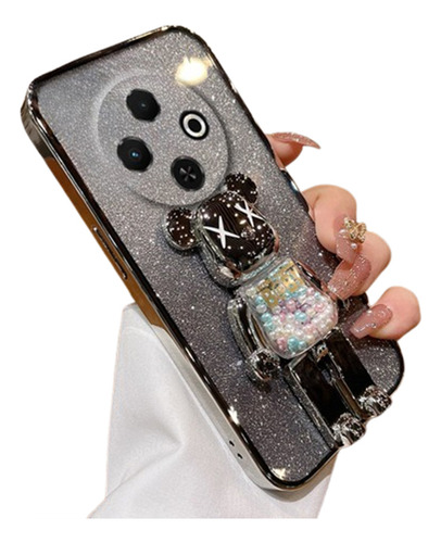 Funda Para Tecno Spark 30c Oso Violento Polvo Flash