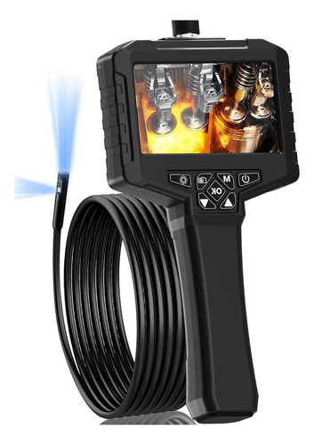 Endoscopio Coovie Doble Lente 5m Hd Ip67 Con Luz