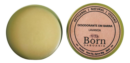 Desodorante Natural E Vegano Lavanda - Born Saboaria