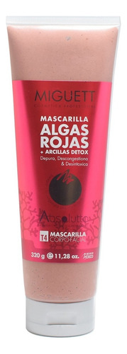 Mascarilla Corporal Algas Rojas + Arcillas Detox Miguett