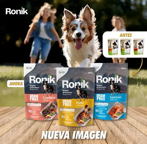 Ronik Comida Húmeda Grain Free - Caja X12 Und Surtida | Cuotas sin interés