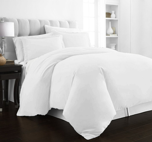 Imagen 6 de 8 de Duvet Cover Liso Microfibra Queen