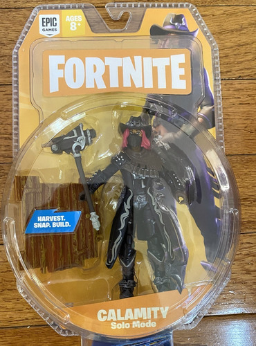 Lote 3 Figuras Fortnite - Calamity, Dark Bomber Y Toxic Troo (Usado)