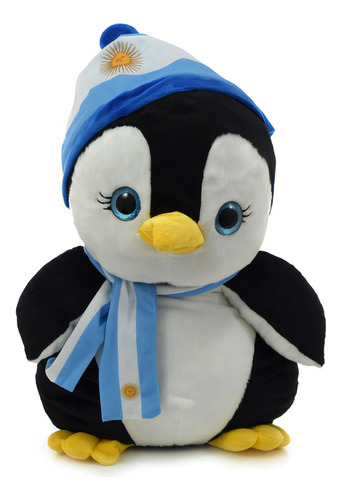 Peluche Pingüino Argentino 45cm- Orig. Phi Phi Toys 