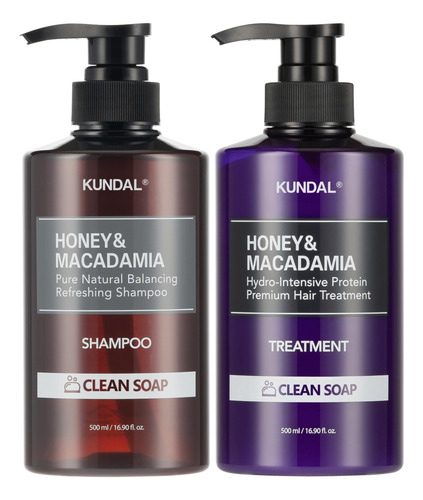 Conjunto De Shampoo E Condicionador Kundal Natural Nourish 5