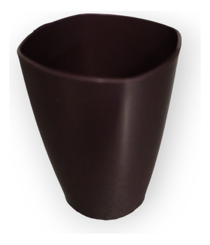 Vaso Crom Cuadrado De Plastico De 450 Cc Violeta X12