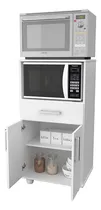 Comprar Mueble Porta Microondas Alacena Horno Melamina Grill Cajon