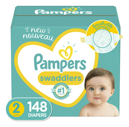 Pañales Pampers Swaddlers Etapa 2 Americanos