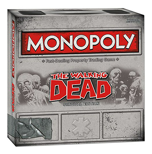 Monopoly, Juego De Mesa, Edición The Walking Dead