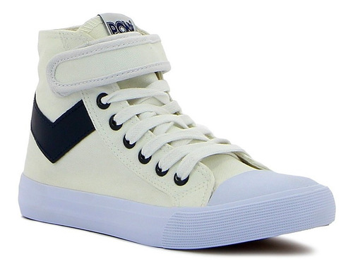 Pony  Calzados Women Shooter 2 Hi White/navy