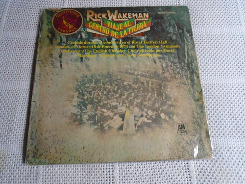 Rick Wakeman - Journey To The Centre Of The Earth Vinilo Arg