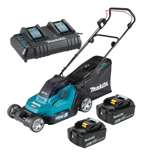 Cortador De Grama 2 Baterias 18v 6ah Makita Dlm432z Bivolt