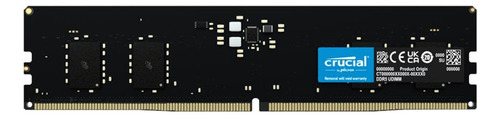 Memoria Ram 16gb Crucial Ddr5 5600mhz Udimm Ct16g56c46u5