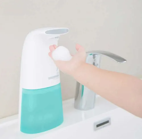 Dispensador Automático Gel Jabón Espuma Sensor Infrarrojo Blanco