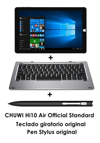   Tablet + Teclado + Pen, Windows 10 Quad Core 10.1 PuLG