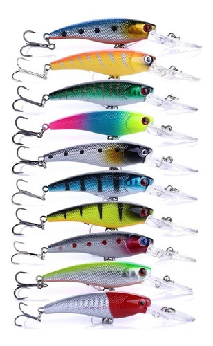 Pack X 30 Señuelo De Pesca Tipo Rapala