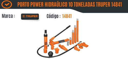 Expansor Hidraulico Porta Power De 10 Toneladas Truper 14841