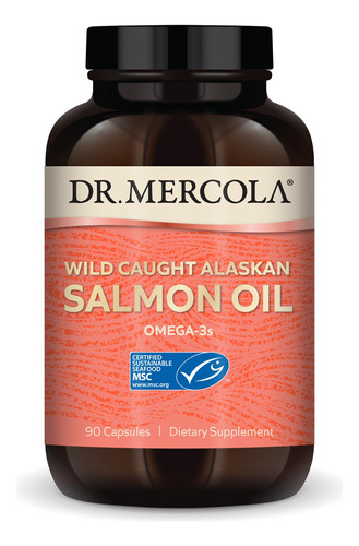 Dr. Mercola Aceite De Salmon Salvaje De Alaska