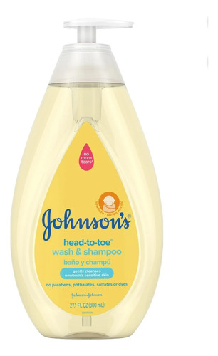 Champú Johnson Wash& Shampoo800 Ml