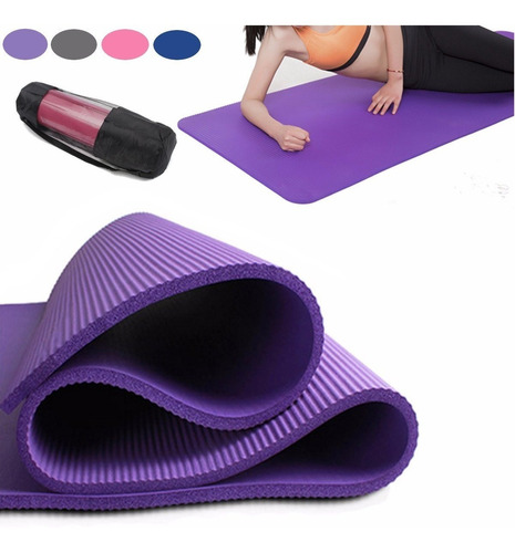 Yoga Mat Premium Eco-friendly Tpe De Alta Calidad 10 Mm