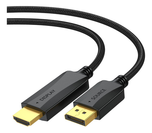 Cable Displayport A Hdmi 4k De 6 Pies, 4k Dp (puerto De Pant