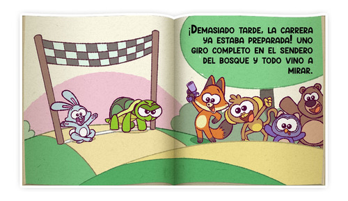 Imagen 3 de 3 de La Liebre Y La Tortuga - Cuentos Clásicos Con La Gallina