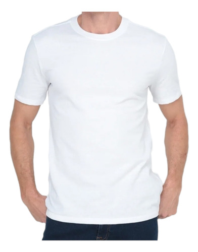 Playera Hombre 2pz Cuello Redondo Manga Corta 100% Algodon